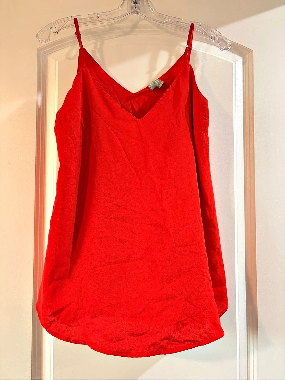 ASOS Red Camisole Size Medium Like New